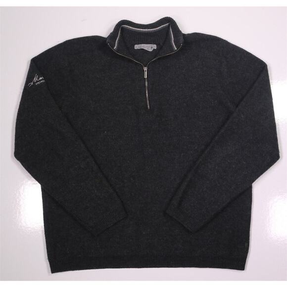 SmartWool x Marabou Ranch Steamboat Springs 1/4 Zip Pullover Sweater~ Medium - Picture 1 of 7